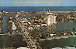 Greetings from Ft. Lauderdale, Fla. Postcard