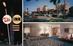 Tiki Inn Motel Postcard