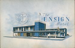 The Ensign Motel Postcard