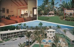 The Beachcomber Apartment Motel and Restaurant Postcard
