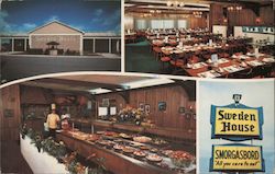 Sweden House Smorgasbord Postcard