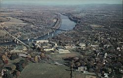 Aerial View of Shepherd College Postcard