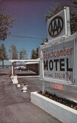 Beachcomber Motel Postcard