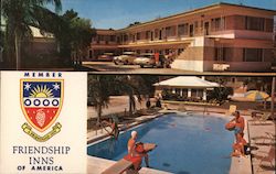 Town House Motor Lodge Postcard