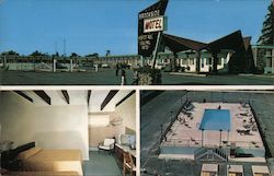 Brookside Motel Postcard