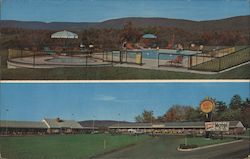 Quality Motel, Breeze Manor Breezewood, PA Postcard Postcard Postcard