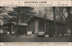 Millstream Cabins Postcard