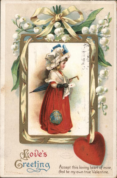 Love's Greeting Ellen Clapsaddle Children