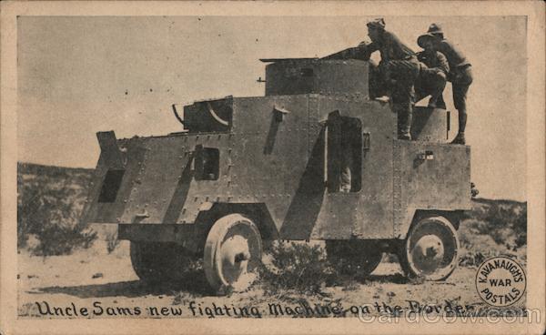Uncle Sam's new fighting machine on the border World War I