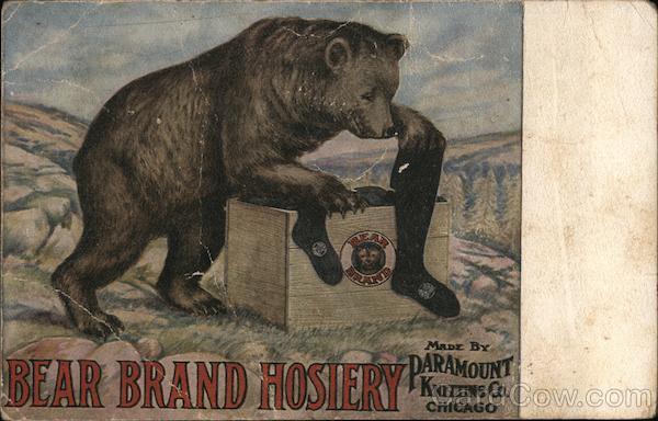 Bear Brand Hosiery Advertising