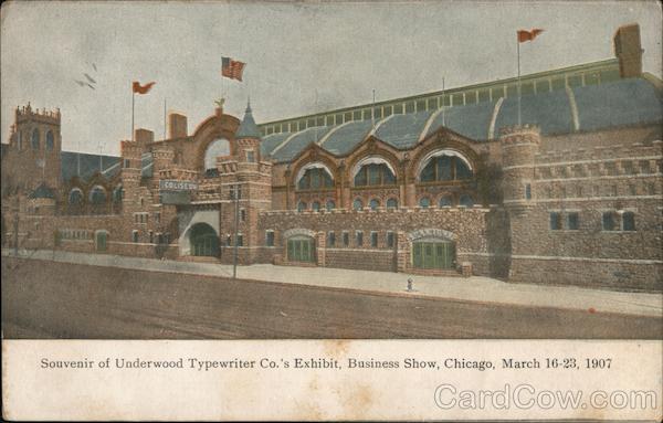 Souvenir of the Underwood Typewrite Co.'s Exhibit, Business Show, Chicago, March 15-23, 1907