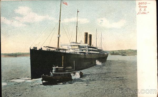 2070 - S.S. Celtic (1901) Cruise Ships