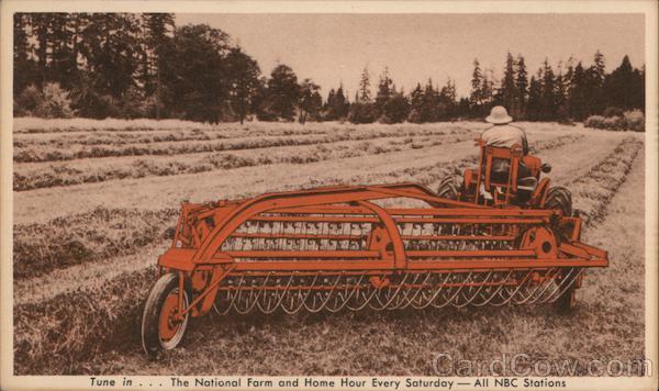New Power-Driven Side-Delivery Rake and Tedder Advertising