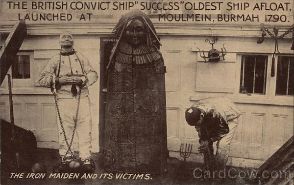 The iron maiden and its victims Prisons