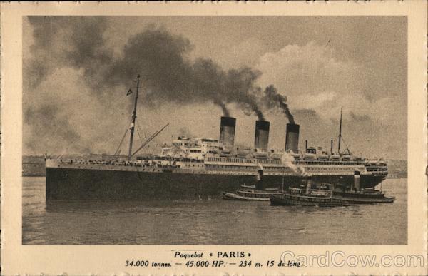 Paquebot Paris Steamers