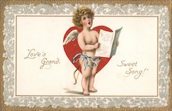 Love's Grand Seet Song Postcard