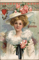 To my Valentine Postcard