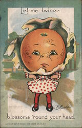 Let Me Twine Blossoms 'Round Your Head Postcard