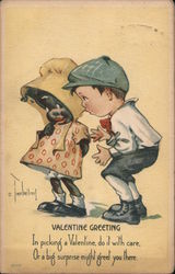 Valentine Greeting Blacks Postcard Postcard Postcard