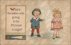 Movie Date Postcard