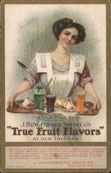 J. Hungerford Smith Co.'s True Fruit Flavors at Our Fountain Postcard