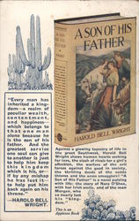 Harold Bell Wright's New Novel "A Son of His Father" Order Form Postcard