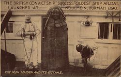 The British Convict Ship "Success" Postcard