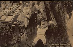 Branding Prisoners with Red Hot Irons Postcard