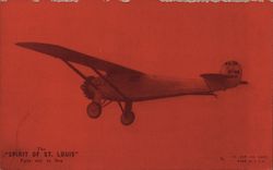 The Spirit of St. Louis Postcard