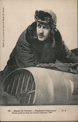 Capitaine Guynemer, Musee de l'Armee France Aviators Postcard Postcard Postcard