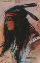 Indian Woman "Starlight" Postcard