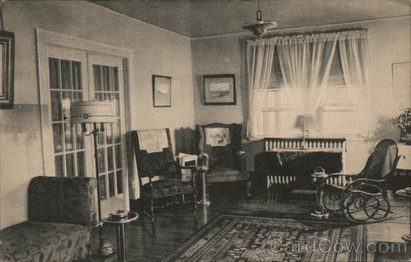 Living Room of Pease House Saybrook Point Connecticut