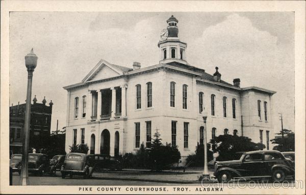 Pike County Courthouse Troy Alabama