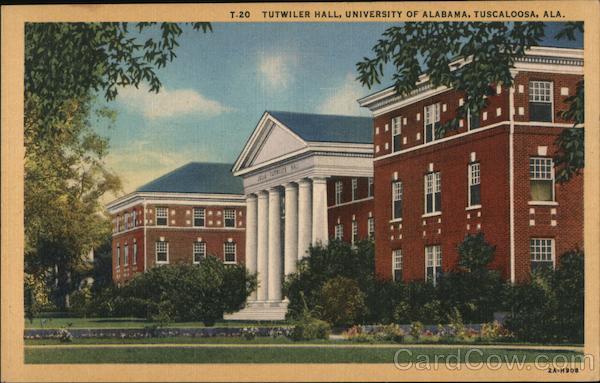 Tutwiler Hall, University of Alabama Tuscaloosa