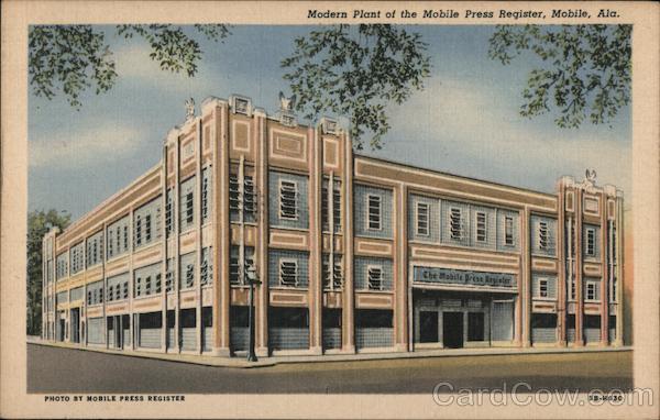 Modern Plant of the Mobile Press Register Alabama