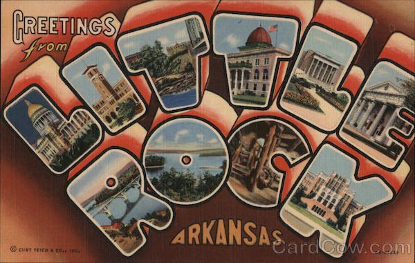 Greetings from Little Rock Arkansas