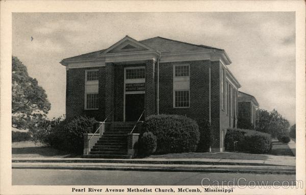 Pearl River Avenue Methodist Church McComb Mississippi