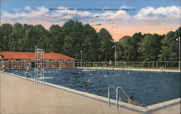 Swimming Pool, Highland Park Meridian Mississippi