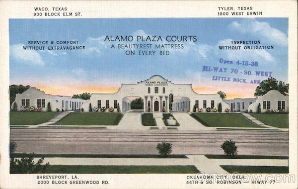 Alamo Plaza Courts Waco Texas