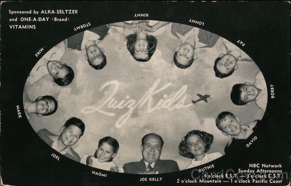 Quiz Kids, Sponsored by Alka-Seltzer and One-a-Day Brand Vitamins