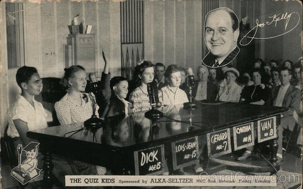 The Quiz Kids Sponsored by Alka-Seltzer Movie and Television Advertising