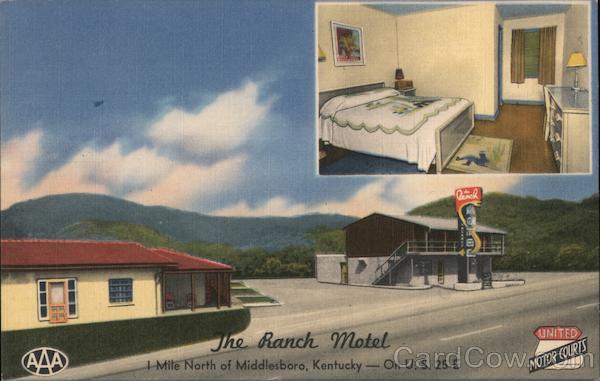 The Ranch Motel and Restaurant Middlesboro Kentucky