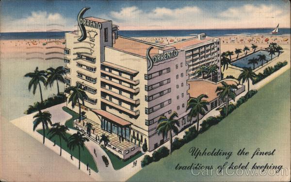 Hotel Sorrento Miami Beach Florida