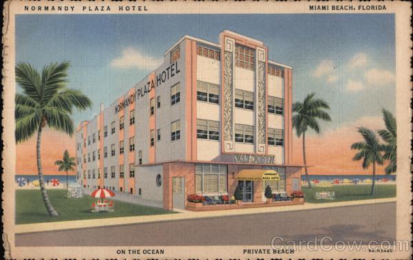 Normandy Plaza Hotel Miami Beach Florida