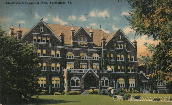 Moravian College for Men Bethlehem Pennsylvania