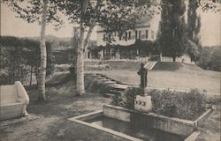 House, Garden and Fountain, The Augustus Saint-Gaudens Memorial Postcard