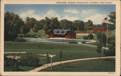 Chancellor Avenue Playground Irvington, NJ Postcard Postcard Postcard