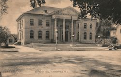 Borough Hall Haddonfield, NJ Postcard Postcard 
