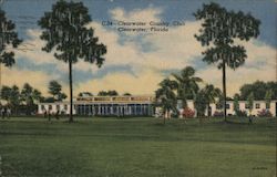 Clearwater Country Club Florida Postcard Postcard Postcard