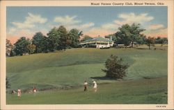 Mount Vernon Country Club Ohio Postcard Postcard Postcard